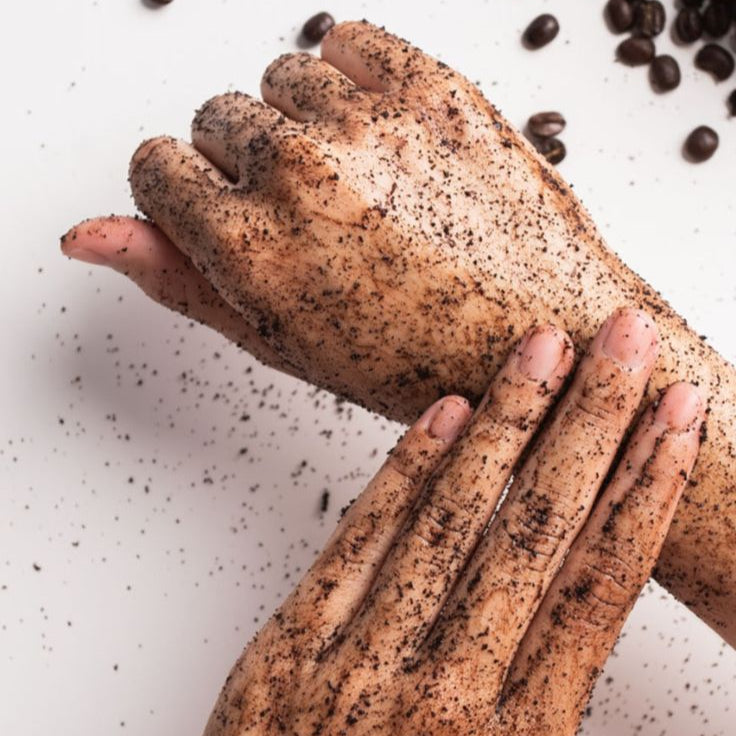 Peppermint Coffee Scrub